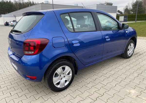 Dacia Sandero cena 32600 przebieg: 38000, rok produkcji 2020 z Ostrzeszów małe 92